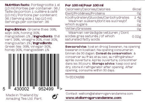 Tea Vinegar - Roger Van Damme