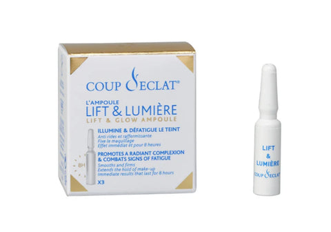 Geschenkpakket met toilettasje coup d'eclat producten