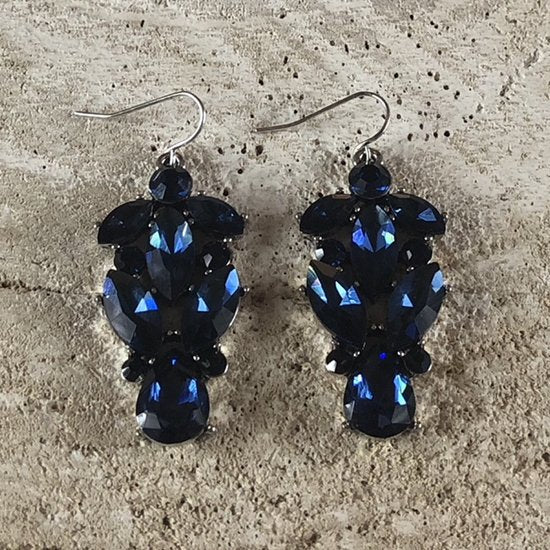 EARRING MAXIME JEANS BLUE