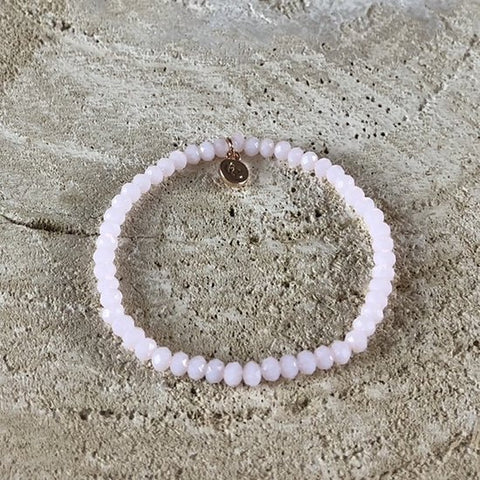 BRACELET PINK SMALL STONES